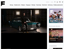 Tablet Screenshot of freshmag.pl